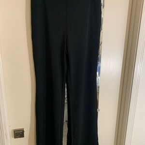 Elegant Black Wide Leg Women's Pants